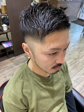 ガラスのくつ フェードカット