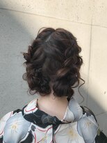 リット 立川(rit.)&nbsp;浴衣×ツイン編み込み♪