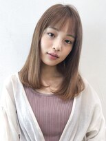 アイティーバイアルバム 藤沢店(IT by ALBUM)&nbsp;ミルクティーベージュミディアムヘア_カーキグレージュ_28001