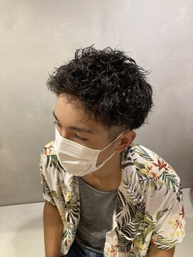 エイトオーミヤ 大宮店(EIGHT omiya) アップバング×無造作パーマ