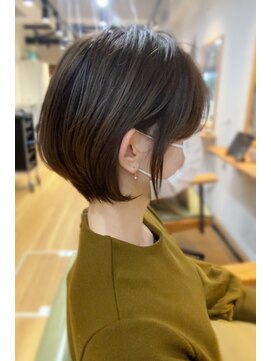 リノ 吉祥寺(Lino kichijoji) 【Lino by U-REALM 林】　大人かわいい　耳掛けショートボブ