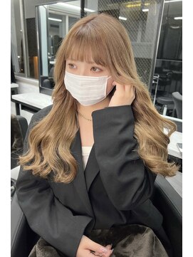 リア 大阪梅田(Ria) ～ミルクティーベージュ シールエクステ～　【Ria 大阪 梅田】