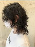 【新宿ペネロープ】ウルフレイヤー×スパイラルパーマ 担当 RYO