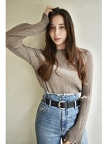 ブゾン(buZon)&nbsp;大人ロングスタイル×ゆるふわパーマ