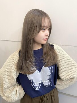 キャンバス バイ ネオリーブ 横浜西口(Canvas by neo.) レイヤーカット×ハイトーンカラー韓国【横浜】