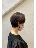 ハルキ ミナト ジャパン オオサカ(HARUKI MINATO japan OSAKA)&nbsp;40代50代小顔似合わせカットくびレイヤーエモージュ大人可愛い