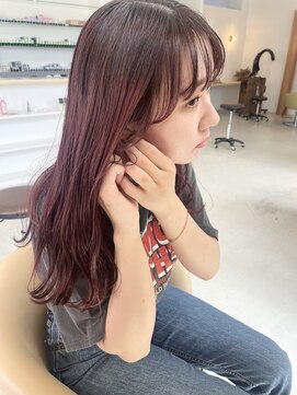 ヒュー(HUE) ワインレッドカラー