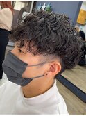 Men's横顔イケメン☆ ハードパーマ