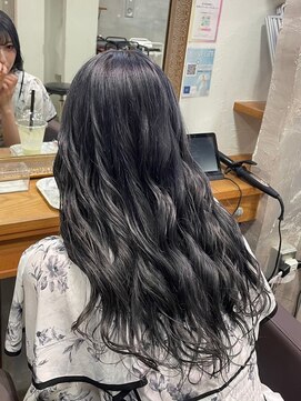 ロア 福岡天神本店(LORE) ダブルカラーベージュカラーケアブリーチカラーハイトーンカラー