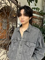 ニコ トウキョウ 渋谷(nico TOKYO)&nbsp;センターパート/メンズカット/カルマパーマ／ニュアンスパーマ