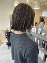 ラボリア(LABO li'a)&nbsp;切りっぱなしボブ×ハイライトカラー