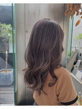シェリ ヘアデザイン(CHERIE hair design) 福岡 ブリーチ ベージュ グレージュ ダブルカラー ハイライト