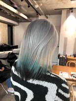 エインアンリー 明治神宮前(AIN.ANLY.)&nbsp;◯インナーカラー/デザインカラー/ハイトーンカラーダブルカラー