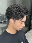スパイラルパーマハーフバック