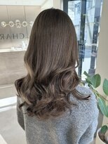 ミズチャーム(Ms.CHARM) グレージュカラー/レイヤー/韓国スタイル/イメチェン