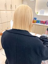 モリオ フロム ロンドン サッポロファクトリー店(morio FROM LONDON) 【morio】札幌ボブ おしゃれでかわいい切りっぱなしボブ