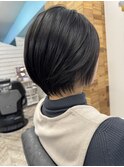 直毛さんでも首に沿う♪耳かけショート