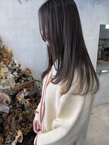 ミント(mint)&nbsp;レイヤーカット×アッシュグレージュ