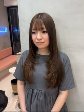 ロンドポレール 北千住(Lond polaire) ストレートレイヤーカット