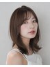 似合わせカット+カラー+地毛風プレミアムストレートパーマ+炭酸泉ケア