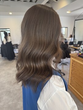 ナンバー(number+) 20代30代40代アッシュカラーイルミナカラー透明感ナチュラル