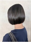 ホワイトグレージュデジタルパーマミニウルフ鶴ヶ峰HK63
