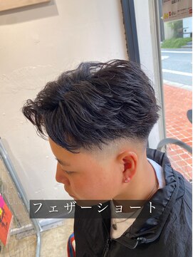 サニーサイドアップ 大宮(Sunny side up) 長谷川　フェザーショート