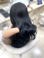 ケンジ 平塚ラスカ店(KENJE) 黒髪でも透明感《ブルーブラック》