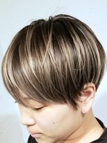 ローグ ヘアー 金町店(Rogue HAIR)&nbsp;デザインカラ―ハイライトイメチェンハイトーングランマッシュ
