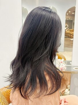 ティエラ 原宿 表参道(Tierra) 【Tierra美侑】イルミナカラー艶感たっぷりラベンダーグレージュ