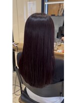 ニーイチイチ(211)&nbsp;カシスレッド/艶髪/髪質改善/暗めカラー