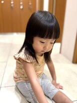 ピークアブー アヴェダ アトレ恵比寿(PEEK-A-BOO AVEDA) キッズカット/姫カット/七五三/ぱっつん/子ども/女の子