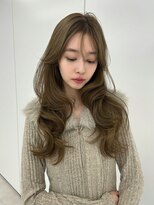 ユーフォリア 新宿店(Euphoria)&nbsp;韓国風レイヤーロング◎シースルーバング