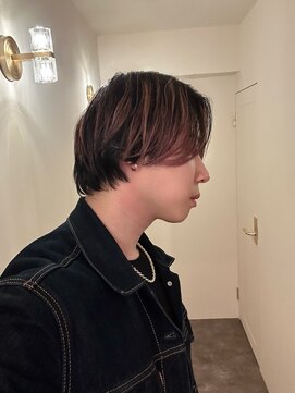 ツキ(TUKI) メンズセンターパート