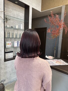 アールトゥーヘアー(art To Hair) ピンクブラウン/ピンクカラー/ミディアム