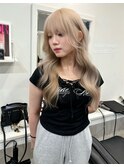 10代20代30代/ホワイトベージュ/ハイトーン／髪質改善／ブリーチ