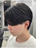 マッシュヘア/黒髪/メンズカット/men's/フェザーパーマ