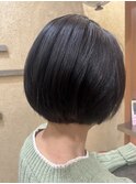 小顔補正立体ボブカット
