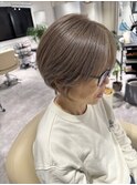 髪質改善白髪ぼかしショートボブヘッドスパ40代50代美髪