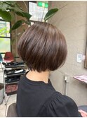 乾かすだけでまとまる丸みボブ♪