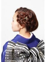 ヘアーメイクジェンテ(hair make gente)&nbsp;お花型アップ