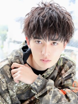 フレイバ 吉祥寺(FLAVA) 【FLAVA】エッジフェザーマッシュ ソフトツーブロック