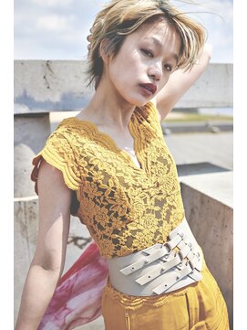 チックタック モーガン モデル(TICK-TOCK MORGAN Model) TICK-TOCK MORGAN ブロンドグラデーションショート