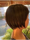 すっきりショートボブ