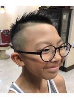 バーバー アカダマ&nbsp;こだわりキッズヘアー　担当　佐々木祐和