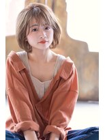 シエナ 渋谷(Siena)&nbsp;Siena ゆるふわボブ×カッパーベージュ