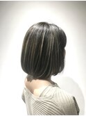 【ADDICT_YuuYa】コントラストバレイヤージュ_ロートーンベース