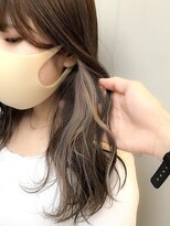 カリーナコークス 原宿 渋谷(Carina COKETH) インナーカラーイヤリングカラーダブルカラーレイヤーカット