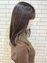 オーストヘアジジ(Aust hair Gigi)&nbsp;インナーカラー☆メルティホワイトベージュ　K