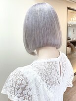 ディア(.eer)&nbsp;シルバー？ラベンダーホワイト？色落ちも綺麗なハイトーンカラー